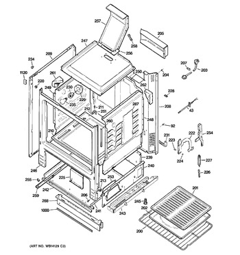 Diagram for JGBS19MEN3BS