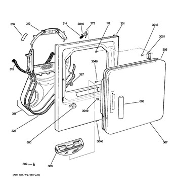 Diagram for DLSR483EG5WW