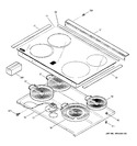 Diagram for 2 - Cooktop