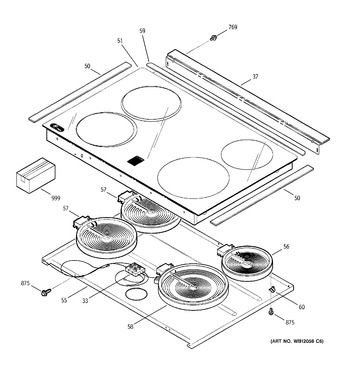 Diagram for JS900CK4CC