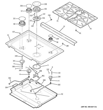 Diagram for P2S975WEM3WW