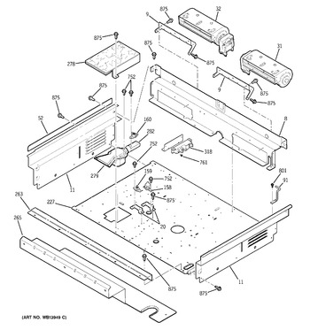 Diagram for P2S975WEM3WW