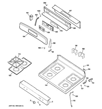 Diagram for JGBP26DEM4WW