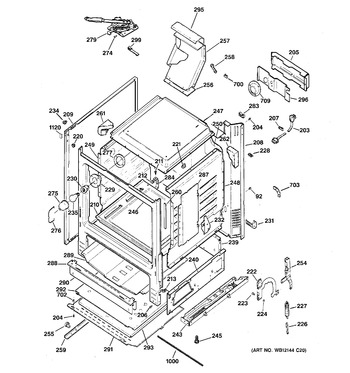 Diagram for JGBP27DEM4WW