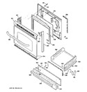 Diagram for 4 - Door & Drawer Parts