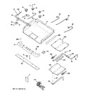 Diagram for 1 - Gas & Burner Parts