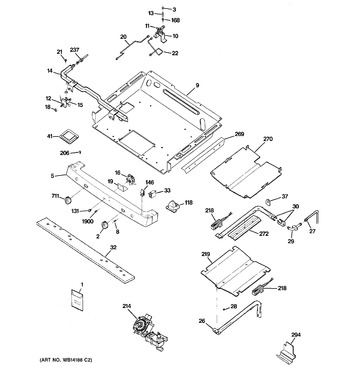 Diagram for PGB928TEM2WW