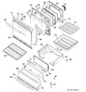 Diagram for 4 - Door & Drawer Parts