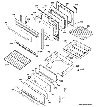 Diagram for PGB928TEM2WW