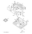 Diagram for 2 - Control Panel & Cooktop