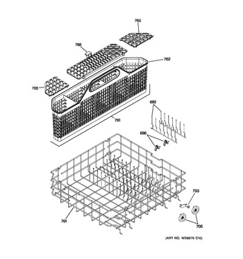 Diagram for PDW9200N00WW