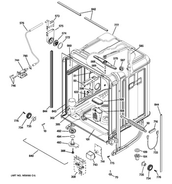 Diagram for PDW9800N00BB