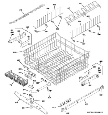 Diagram for PDW9800N00BB