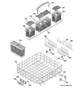 Diagram for PDW9900N00WW