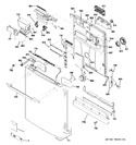 Diagram for 1 - Escutcheon & Door Assembly