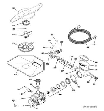 Diagram for PDW9980N00SS