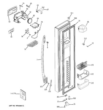 Diagram for PCF25MGWCBB