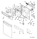 Diagram for 1 - Escutcheon & Door Asssembly