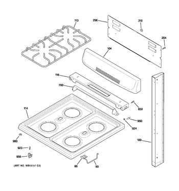 Diagram for RGA724PK1WH