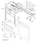 Diagram for 1 - Escutcheon & Door Assembly