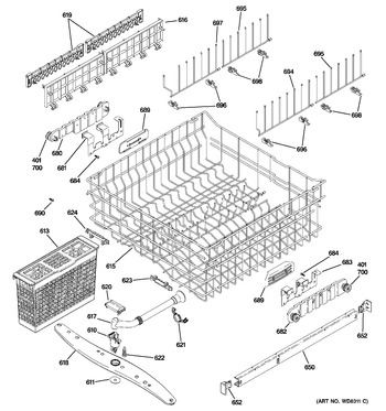 Diagram for PDW7800P00WW