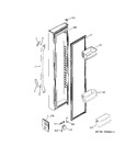 Diagram for 1 - Freezer Door