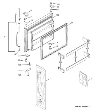 Diagram for GTE22FBTJRWW