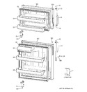 Diagram for 1 - Doors