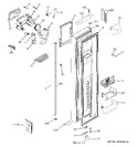 Diagram for 1 - Freezer Door