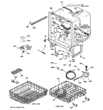 Diagram for GSD4525F00BB