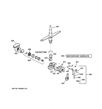 Diagram for GSD4525F00BB