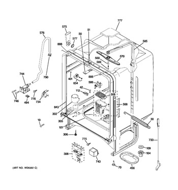 Diagram for GLD5800P10WW