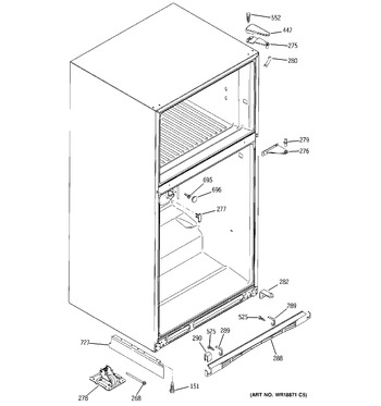 Diagram for PTE25LBTJRWW