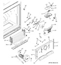 Diagram for 2 - Freezer Section