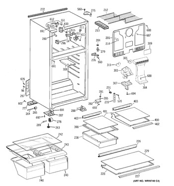 Diagram for GTE16HBWMRWW