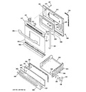 Diagram for 4 - Door & Drawer Parts