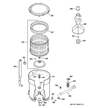 Diagram for WPRE6150H2WT