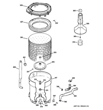 Diagram for WVSR1060G7WW