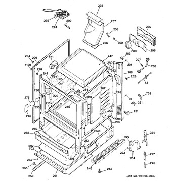 Diagram for JGBP25DEM6WW