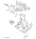 Diagram for 2 - Control Panel & Cooktop