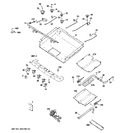 Diagram for 1 - Gas & Burner Parts