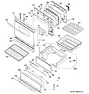 Diagram for 4 - Door & Drawer Parts