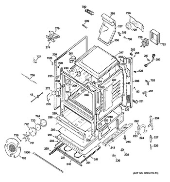 Diagram for PGB916DEM3WW