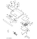 Diagram for 1 - Gas & Burner Parts