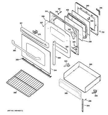 Diagram for JGB805DEP1BB