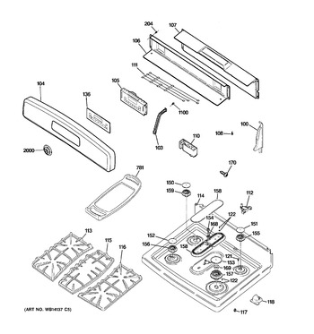 Diagram for JGB810DEP1BB