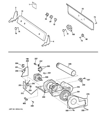 Diagram for DBSR463EG7WW