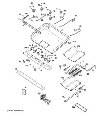 Diagram for JGB820SEP1SS