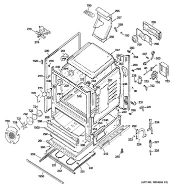 Diagram for JGB820SEP1SS