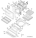 Diagram for 4 - Door & Drawer Parts